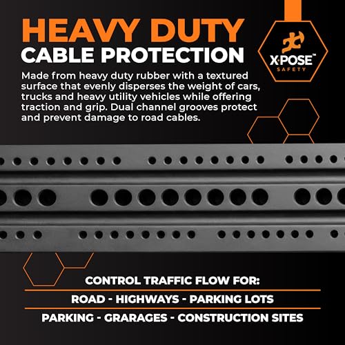 6 Ft Rubber Speed Bump (4 Count)