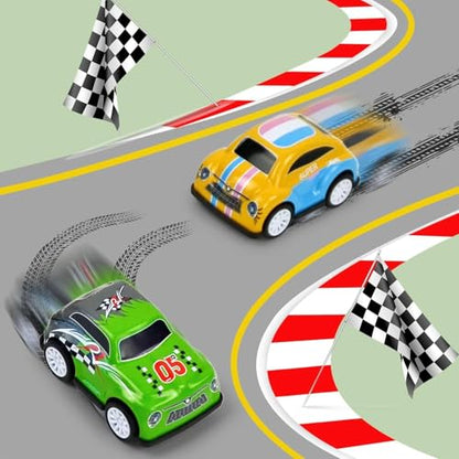 30 Mini Pull Back Cars for Kids Classroom Treasure Box Prizes (30 Count)