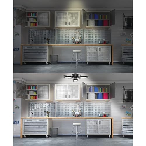 W2284 6500+ Lumen E26 LED Garage Shop Ceiling Light