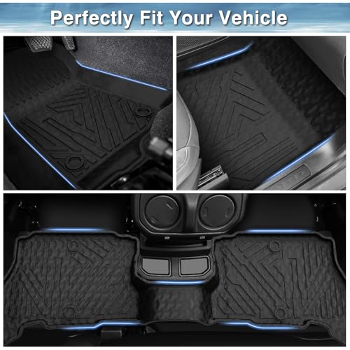 Floor Mats for Jeep Wrangler 4XE 4 Door 2021