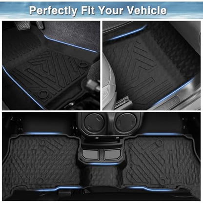 Floor Mats for Jeep Wrangler 4XE 4 Door 2021