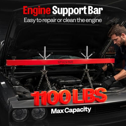 1100 Lbs Engine Support Bar Transverse Hoist