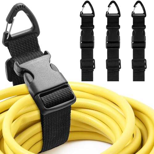 3 Pack Adjustable Extension Cord Holder Straps (3 Count)