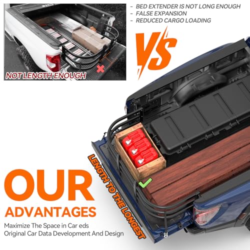 Adjustable Aluminum Truck Bed Extender
