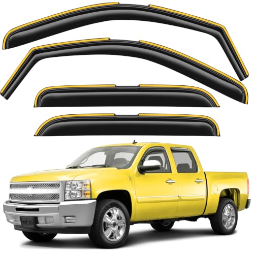Window Rain Guards for 2007 (4 Count)