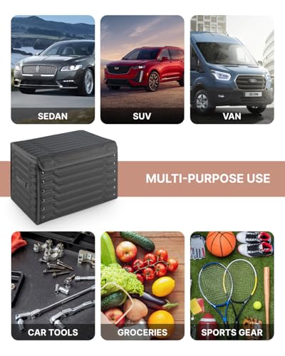 Trunk Storage 17.7" Collapsible Crate For Groceries