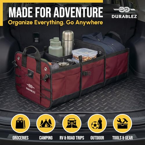 Large Car Trunk Organizer