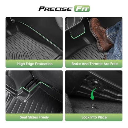 Floor Mats and Cargo Liner Fit for Nissan Pathfinder 8 Seats 2022