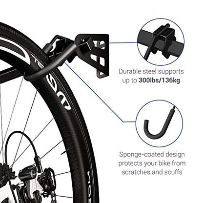 6 Bike Storage Rack Wall