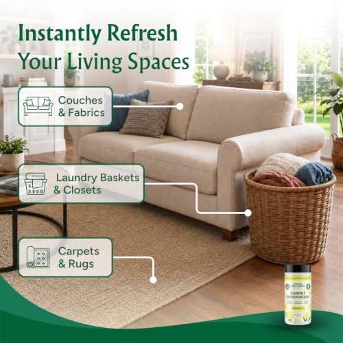 Carpet Deodorizer & Pet Odor Eliminator Powder (16 Ounce)