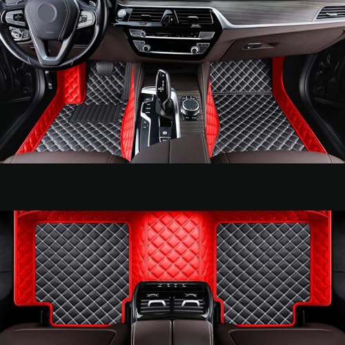 Car Floor Mat Fit 99% Sedans Sports Cars Luxury Custom Car Mats for SUV Women Leather Automotive Floor Mats All Weather Car Mats Diamond Floor Mats for Trucks