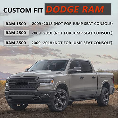 Center Console Cover Armrest Cover Cushion Fits Dodge RAM 1500 2500 3500 2009 2010 2011 2012 2013 2014 2015 2016 2017 2018