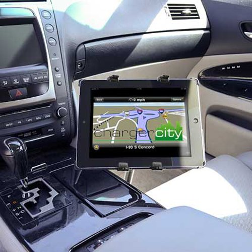 Heavy Duty Flexible 22“ Aluminum gooseneck ELD compliant car truck fleet floor seat bolt tablet mount for Apple iPad Air Pro Mini Microsoft Surface Pro