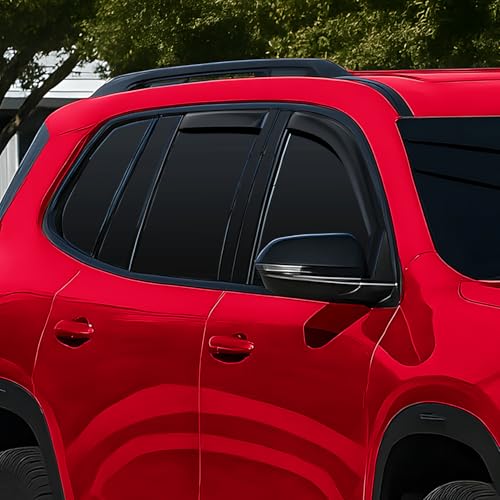 in Channel Extra Durable Rain Guards for GMC Acadia 2024 (4 Count)