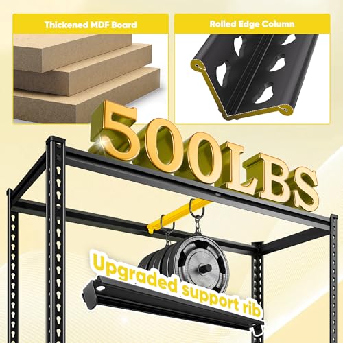 72" H Garage Shelving for Garage (5 Count)