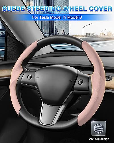Custom Fit for Tesla Steering Wheel Cover