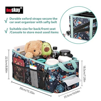 Backseat Car Organizer Car Caddy Passenger Seat Organizer for Kids