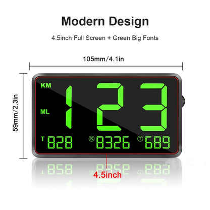 Digital GPS Speedometer Heads Up Display for Cars New HUD MPH Odometer Trip Meter for Trucks Golf cart All Vehicles