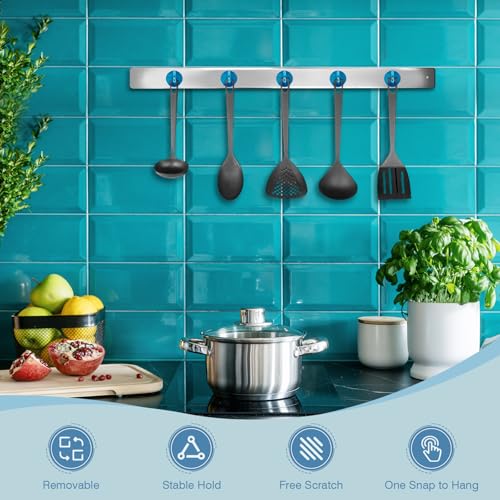 Magnetic Hooks Steel Tube Design for Cruise (10 Count)