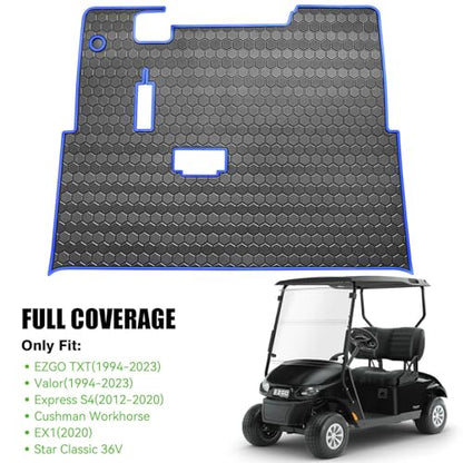 EZGO TXT Golf Cart Full Coverage Floor Liner Mat