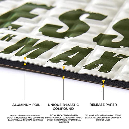 Max 120 mil 30 sqft Car Sound Deadening mat