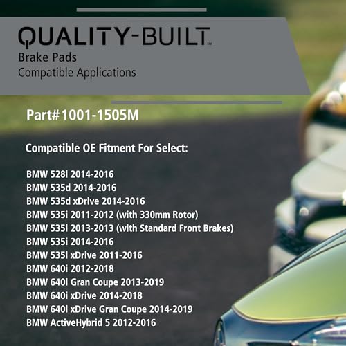 Front Semi Metallic Brake Pads