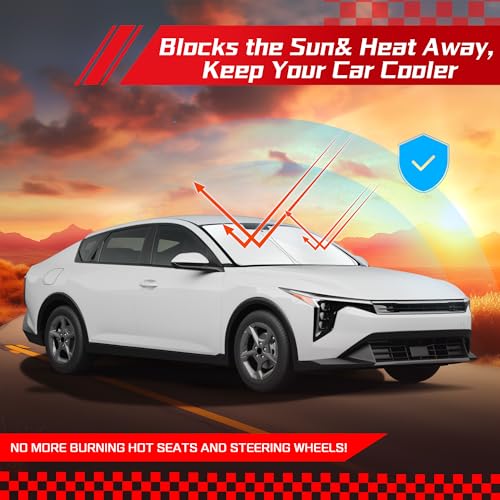Windshield Sun Shade for Kia K4 2025