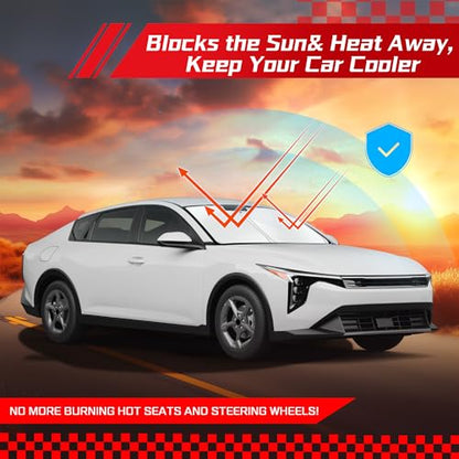 Windshield Sun Shade for Kia K4 2025