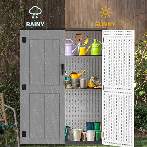 59 Cu. Ft. Vertical Storage Shed
