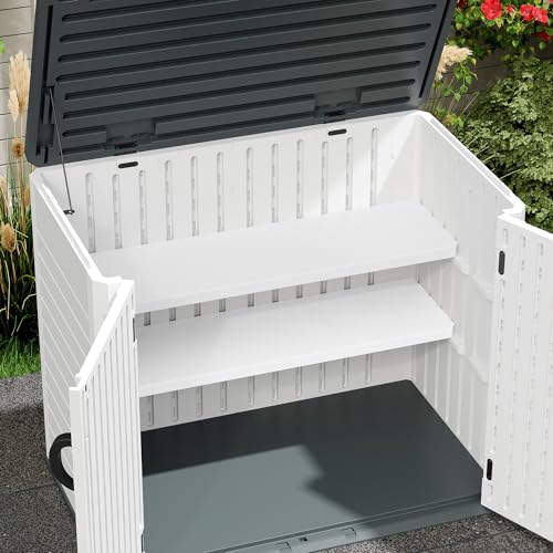 2 Pack Resin Storage Shed Shelves (2 Count)