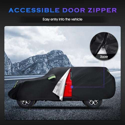 Car Cover Custom Fit for Jeep Wrangler 4 Door 2006
