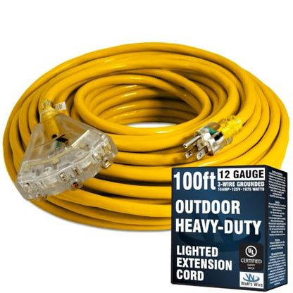100 ft Outdoor Extension Cord