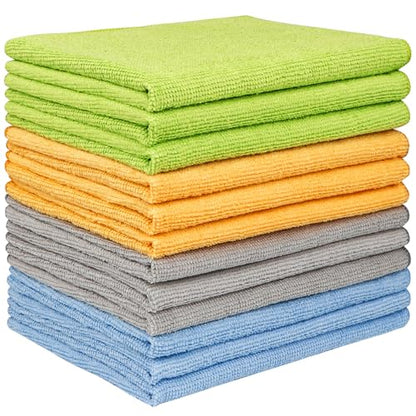 Microfiber Cleaning Cloth 12 Pack (12 Count)