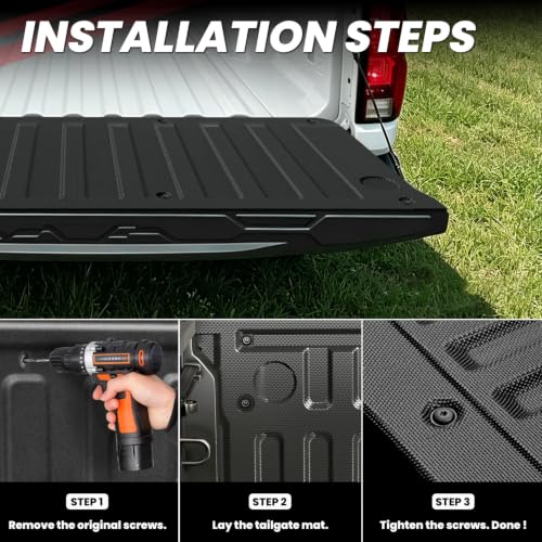 Truck Tailgate Mat for Chevrolet Colorado & GMC Canyon 2023