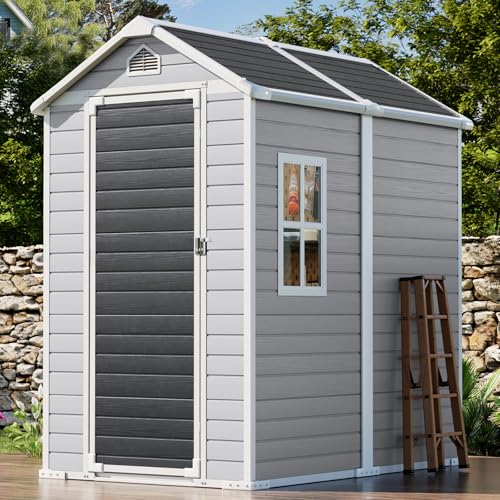 6x4 Resin Outdoor Storage Shed