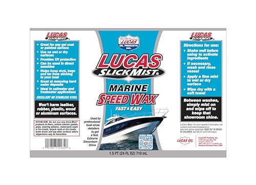 10980 Slick Mist Marine Speed Wax (288 Fl Oz)