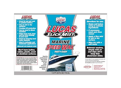 10980 Slick Mist Marine Speed Wax (288 Fl Oz)