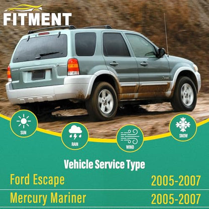 Windshield Wiper Blade Replacement for Ford Escape 2005 2006 2007