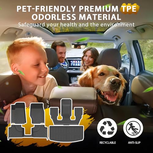 Floor Mats Cargo Liner for Jeep Grand Cherokee L 2021
