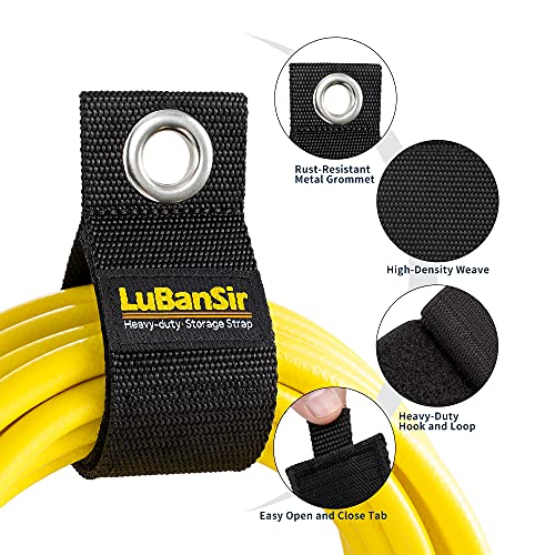 9 Pack (10"/13"/17") Extension Cord Holder for Organization (9 Count)