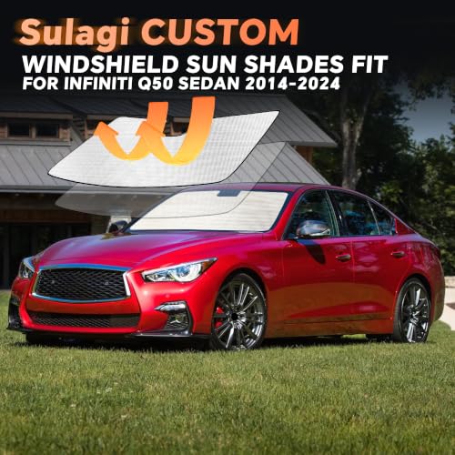 Windshield Sun Shade for Infiniti Q50 Sedan 2014