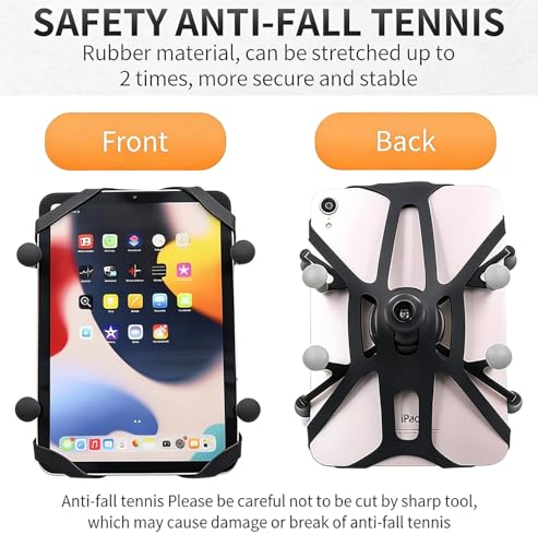 Tablet Holder iPad Car Mount for Car Dashboard & Windshield