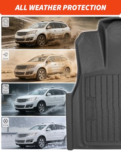 Floor Mats Cargo Liner for Chevy Traverse Enclave 2009