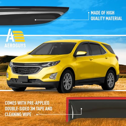 Extra Durable Window Deflectors Tape (4 Count)