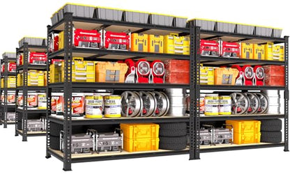 3250 LBS Heavy Duty Garage Storage Shelves Adjustable Shelf (6 Count)