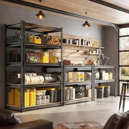 Multi use Metal Shelving Detachable Interlocking for Homeowners