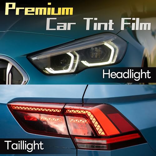16 x 60 Inches Headlight Taillight Car Tint Vinyl Film