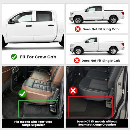 Floor Mats for Nissan Titan Crew Cab 2017