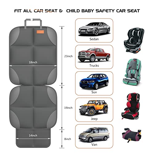 2 Pack Car Seat Protector (2 Count)