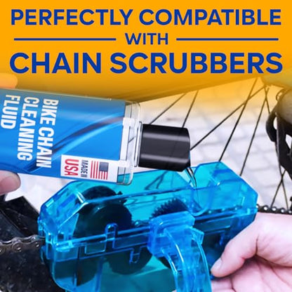 Bicycle Chain & Component Cleaning Fluid (16 Fl Oz)